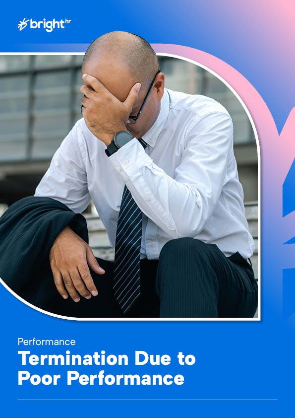 employee with head in hand looking upset