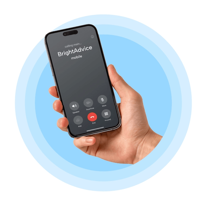 BrightAdvice on mobile