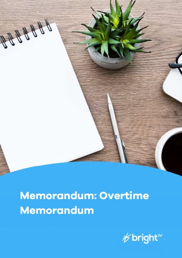 Overtime Memorandum