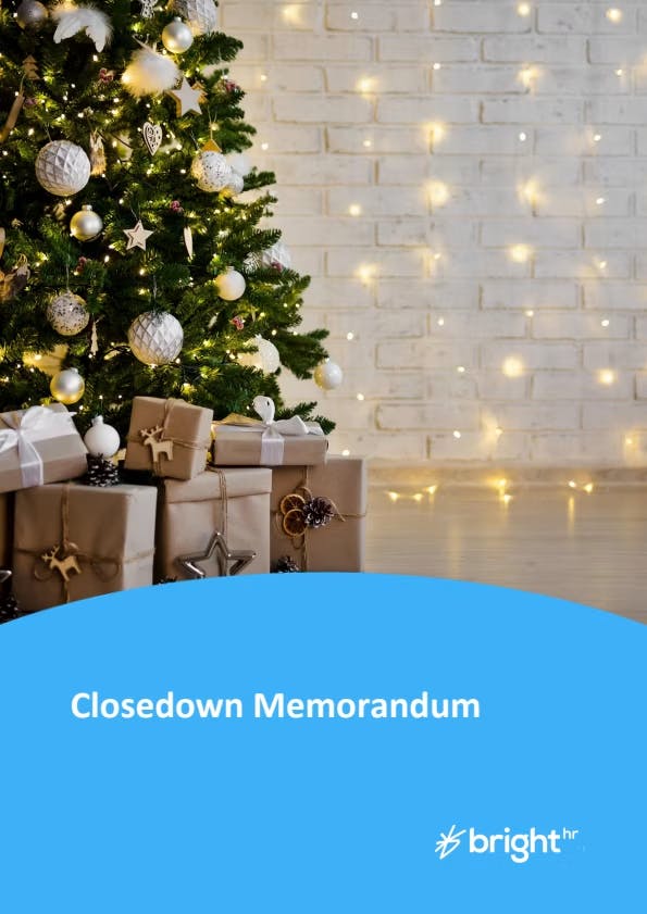 Picture of Christmas tree and presents