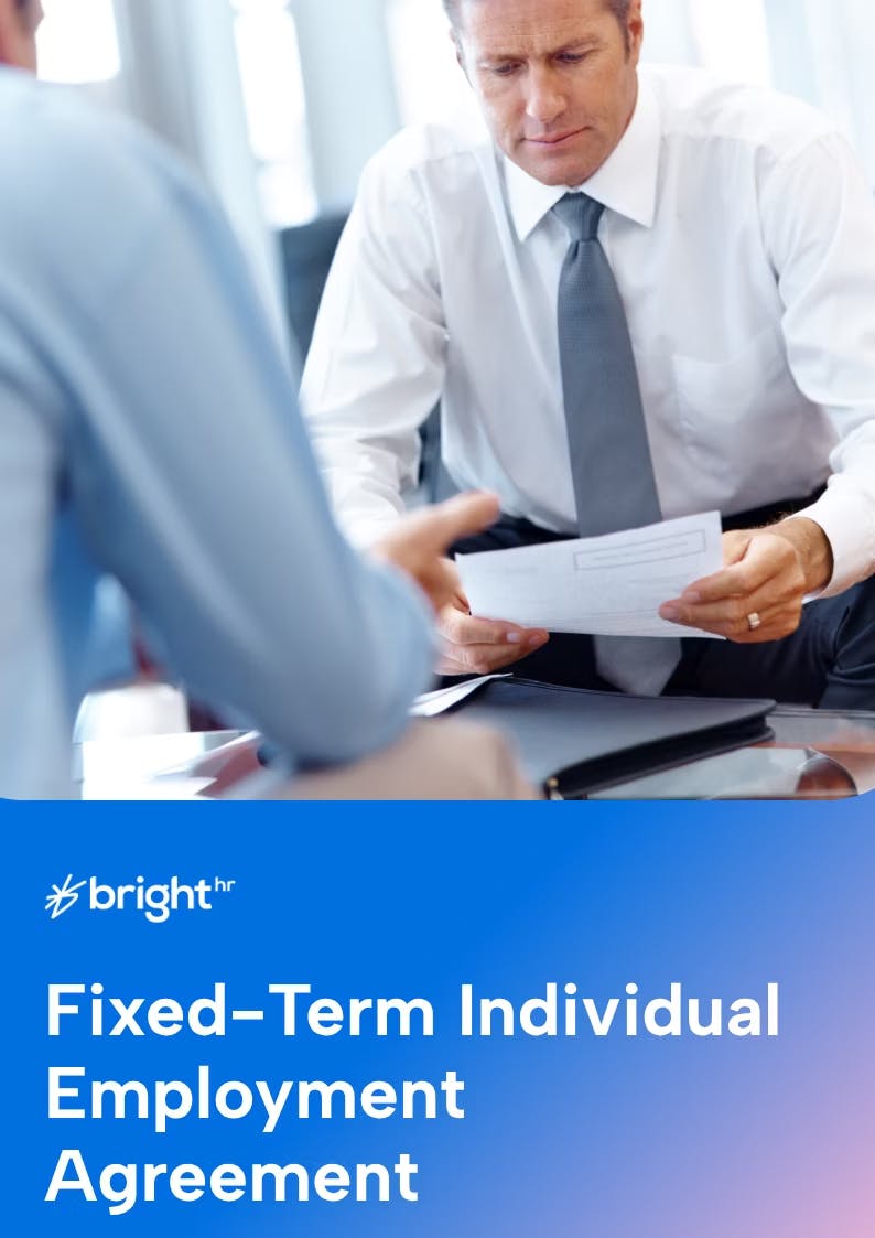 Fixed-Term Individual Employment Agreement 