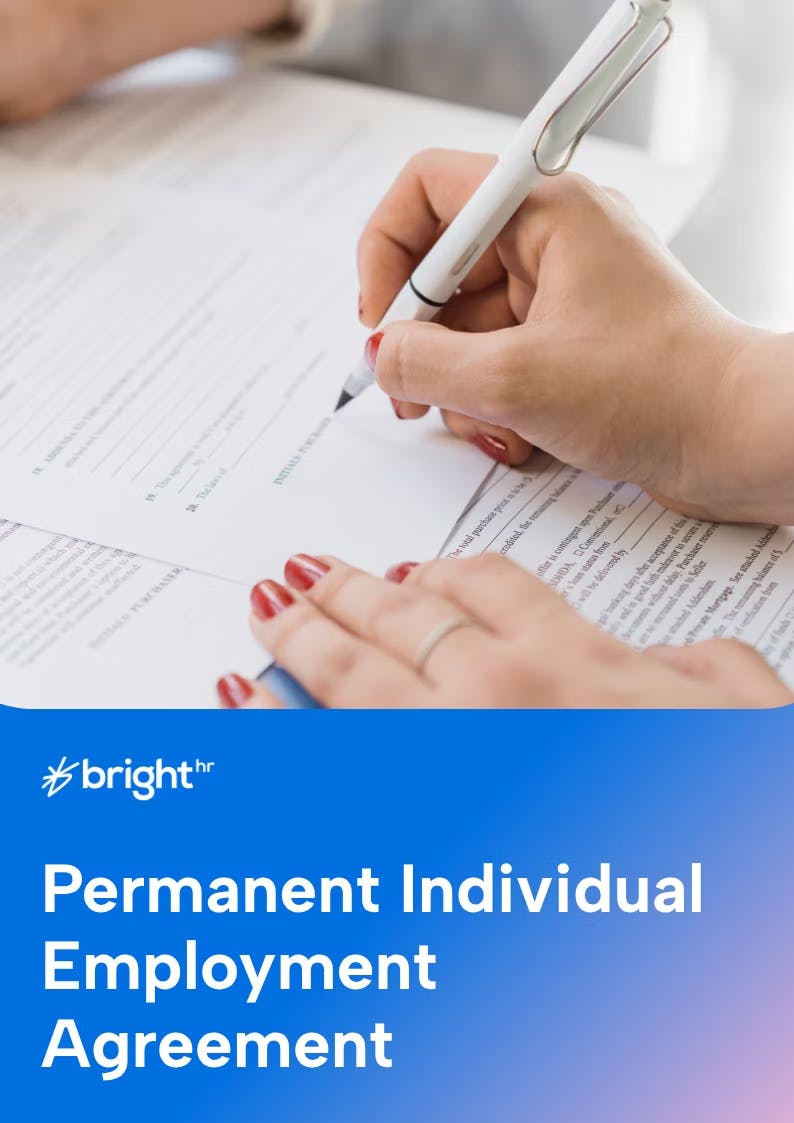 Permanent Individual Employment Agreement