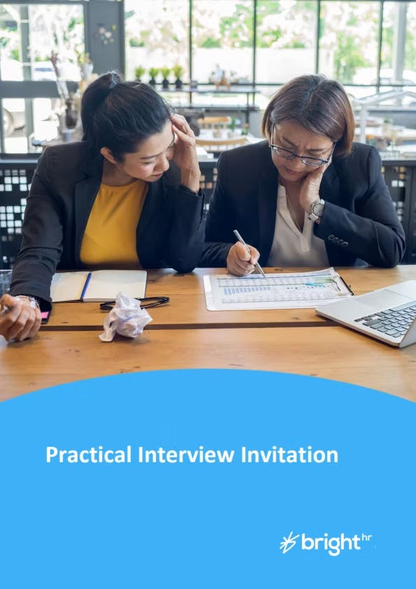 Practical Interview Invitation