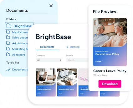 BrightBase policies and documents library