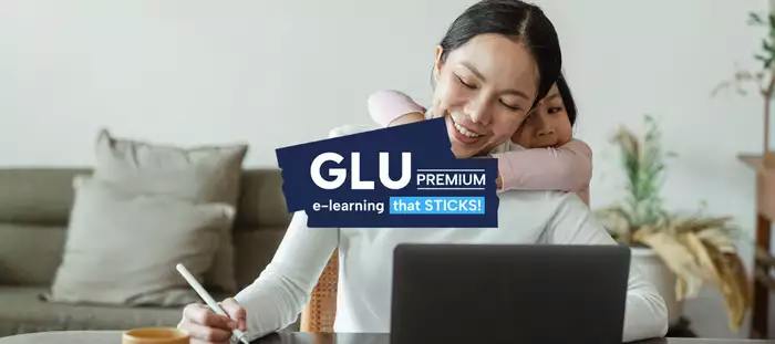 A woman working at home while she also care with her child, highlighting the benefits of flexible working