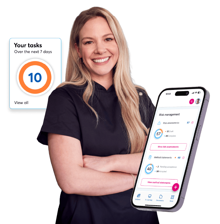 Hair and beauty salon health and safety software with BrightSafe