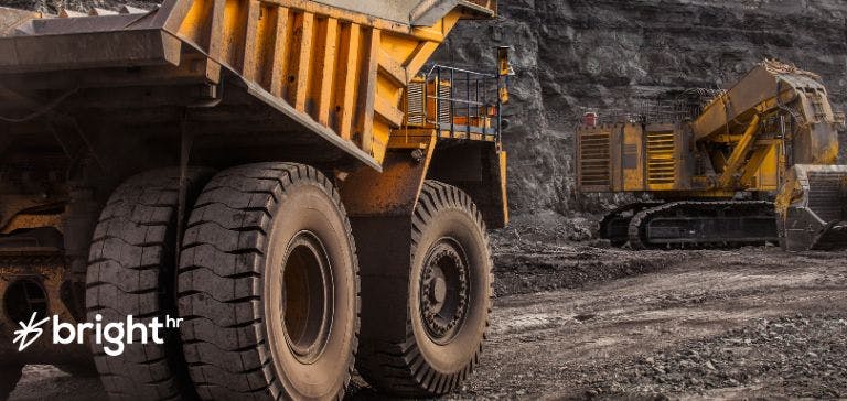 Picture of mining site