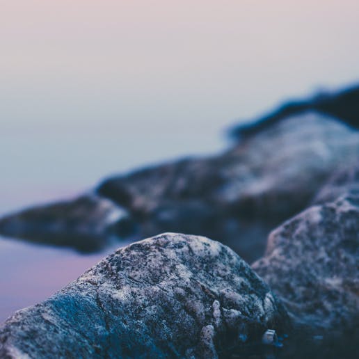 Aesthetic closeup of rocks.