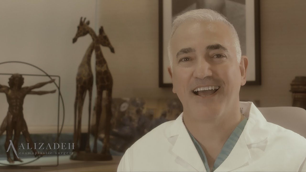 Dr. Alizadeh in a welcome video.