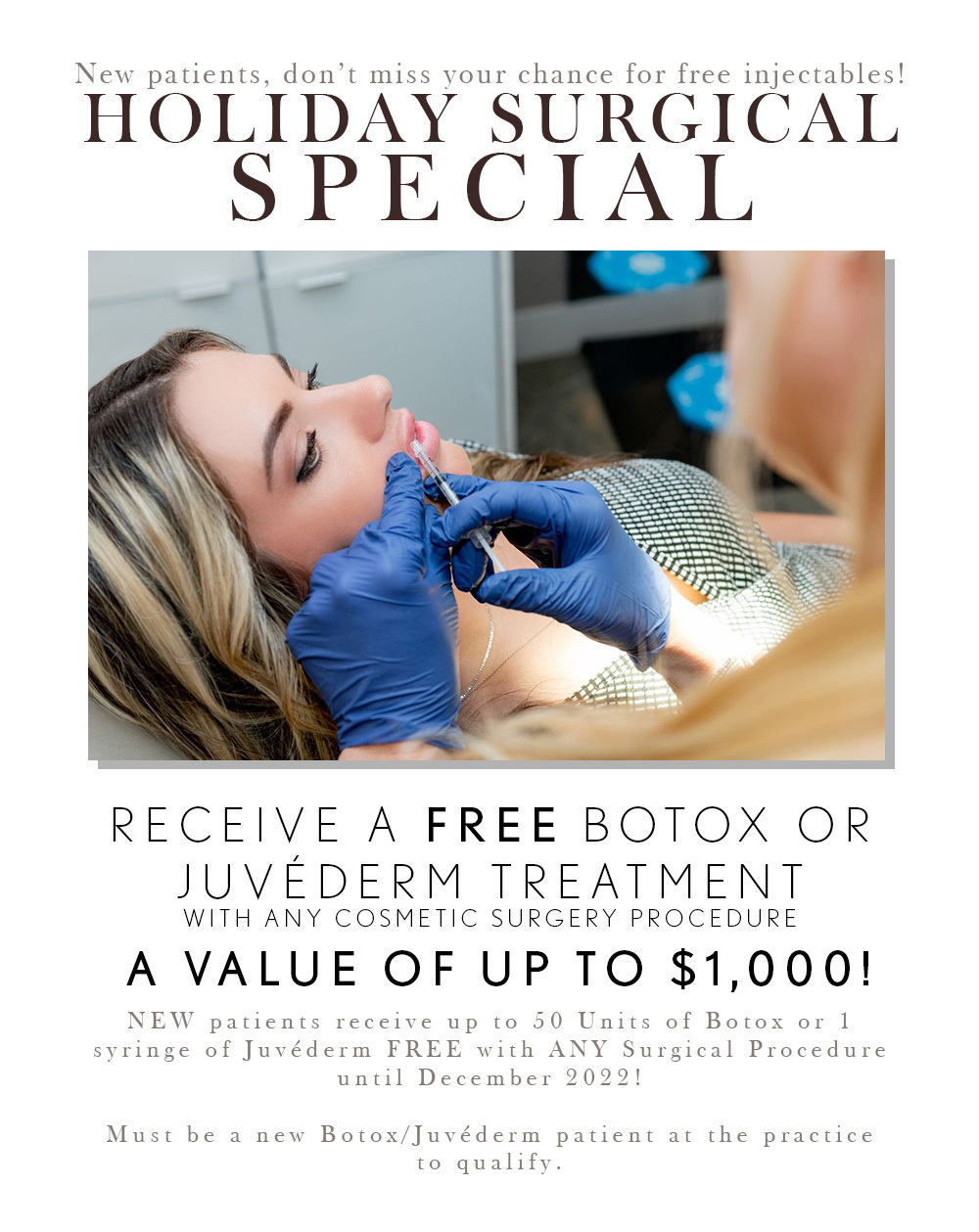 Specials for botox