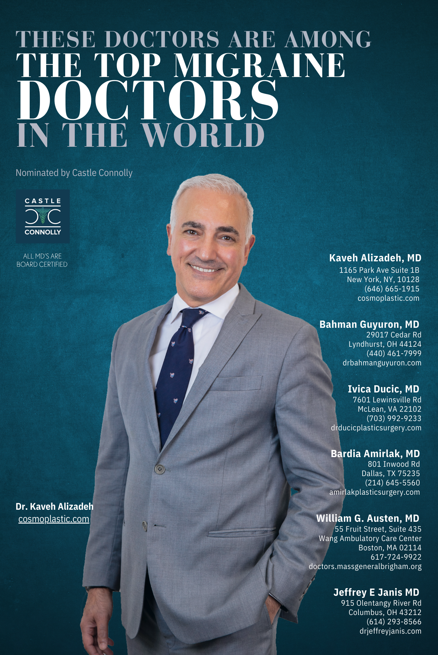 migraine doctors flier