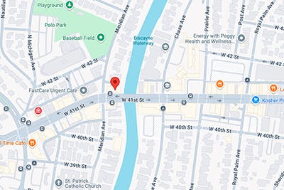 Map of Miami location