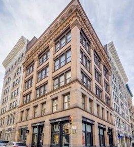 The Spring Street building in Soho, home of Coolr’s New York office