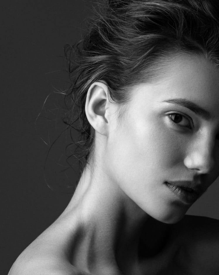Woman posing