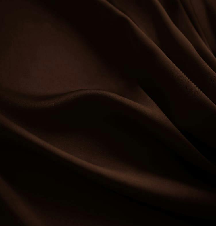 brown fabric
