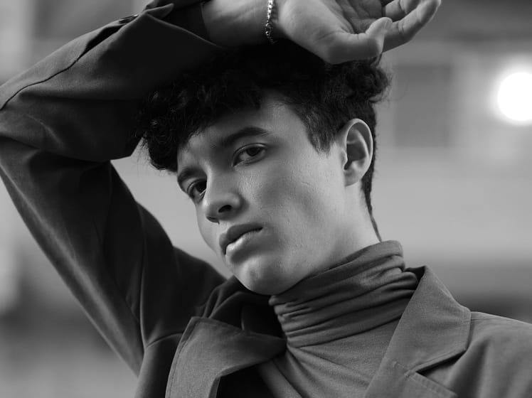 man in turtleneck