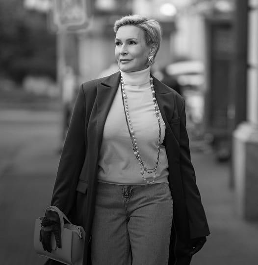 woman walking