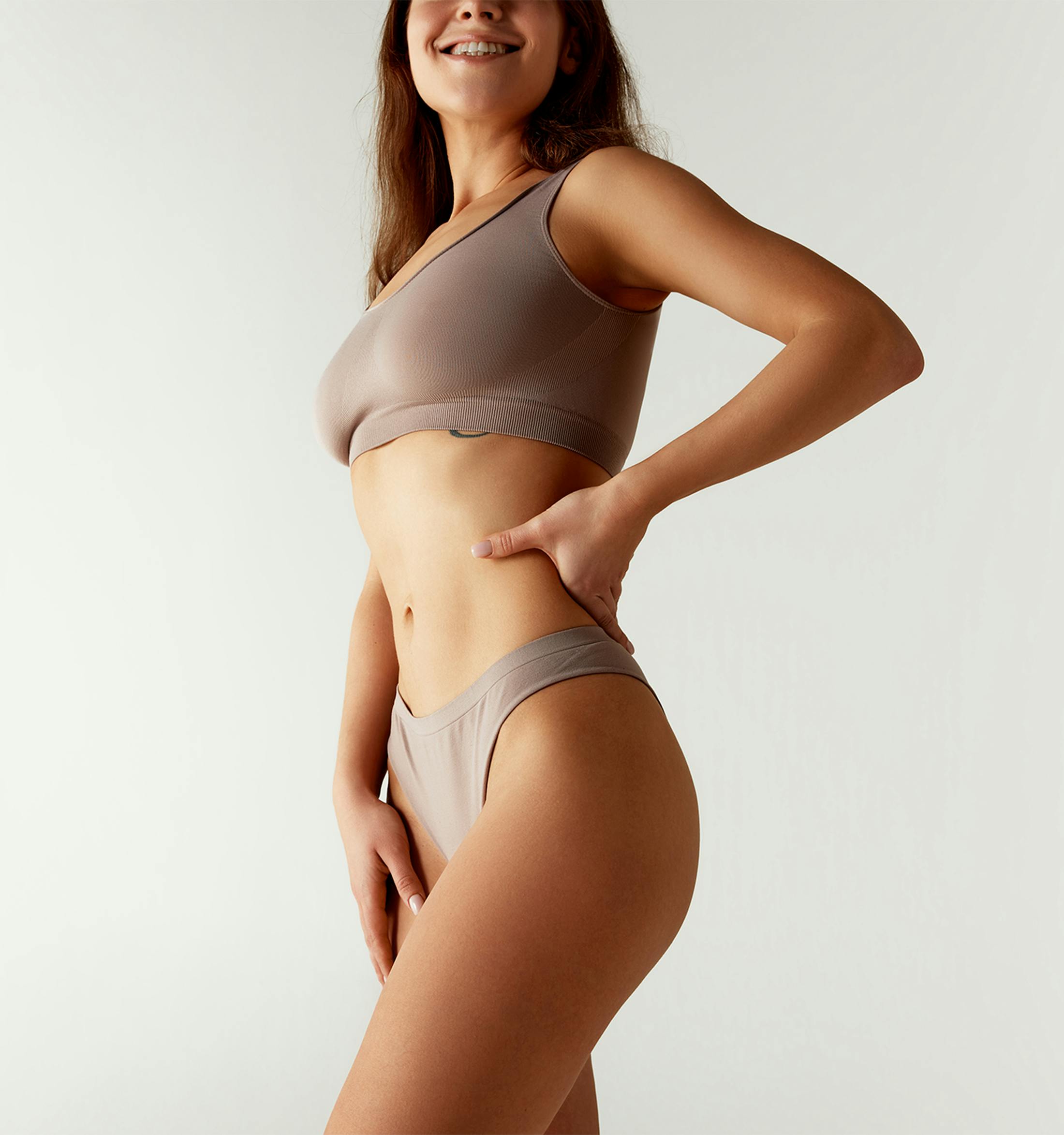 Woman with her hand on her hip