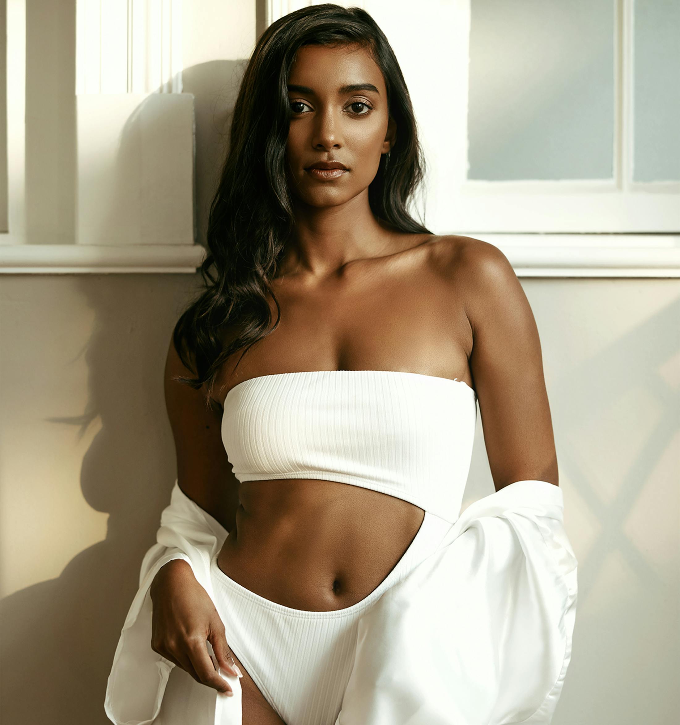 Woman posing