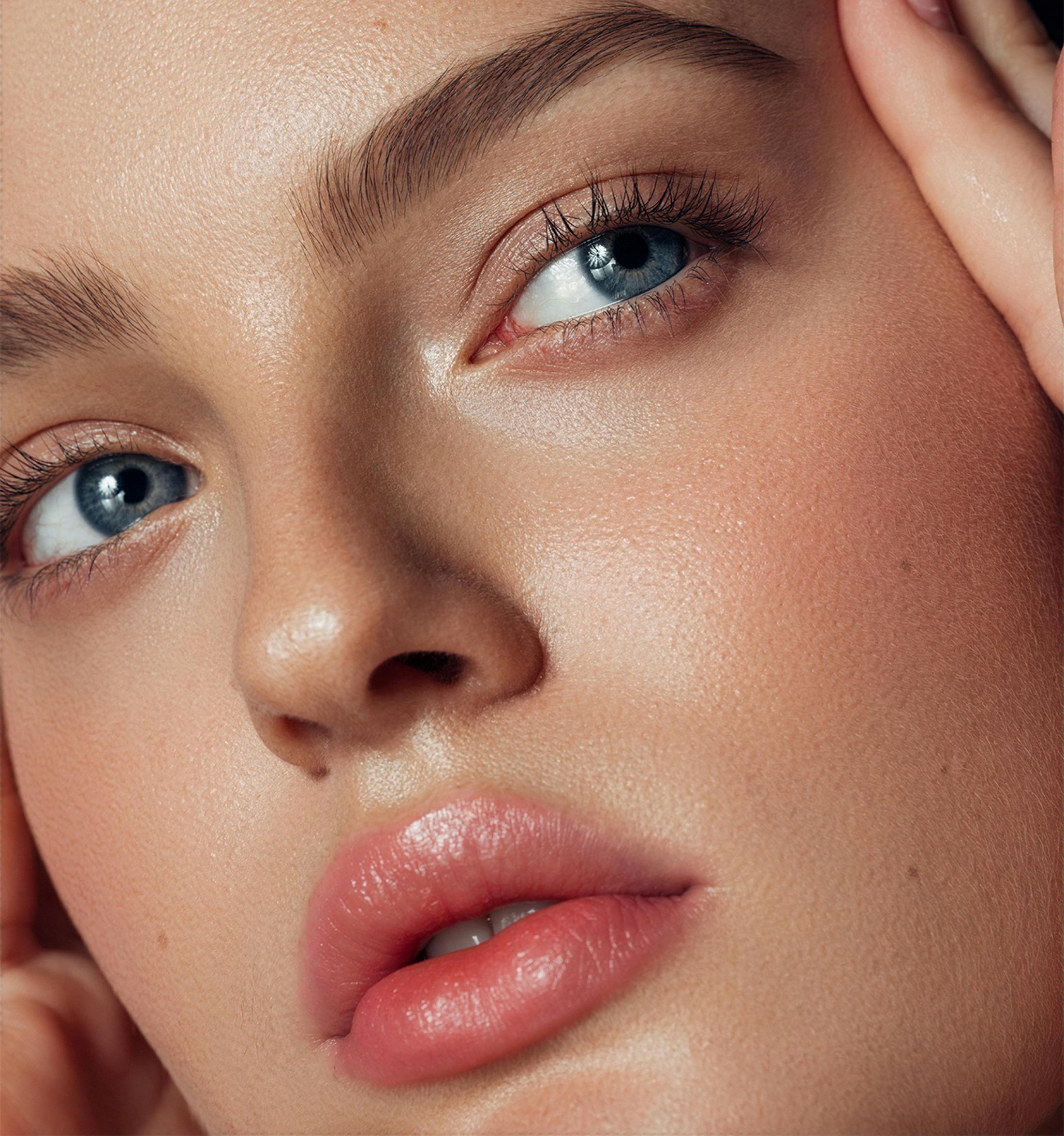 Woman looking off to the side