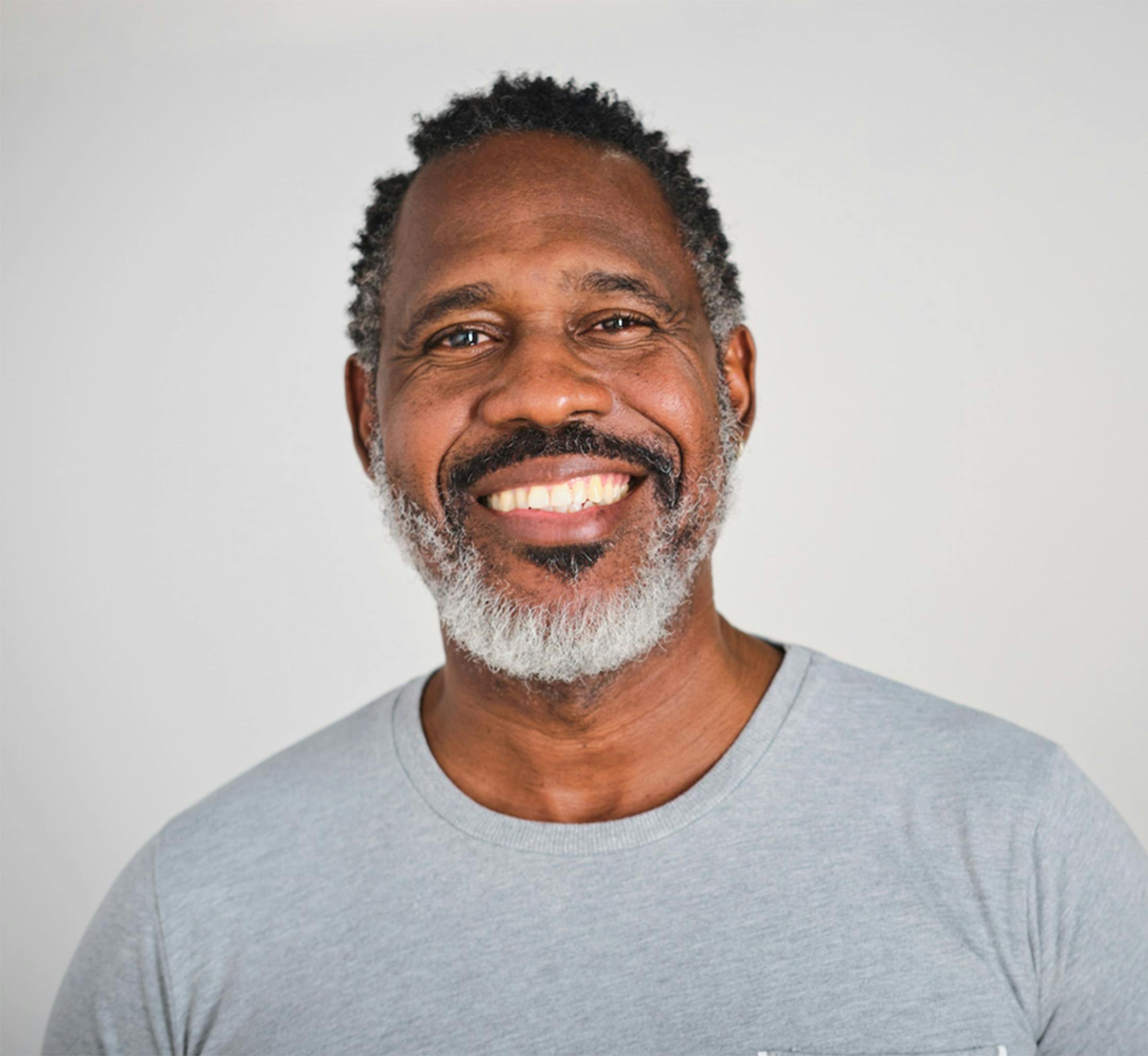 Man smiling