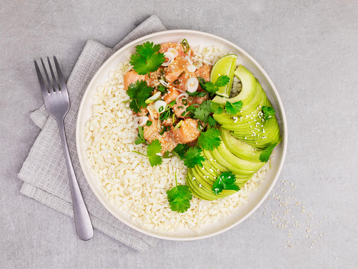 Keto Salmon Bowl Lifesum