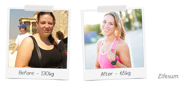 Emma 25 sheds a whopping 65 kg and becomes a Personal Trainer Lifesum