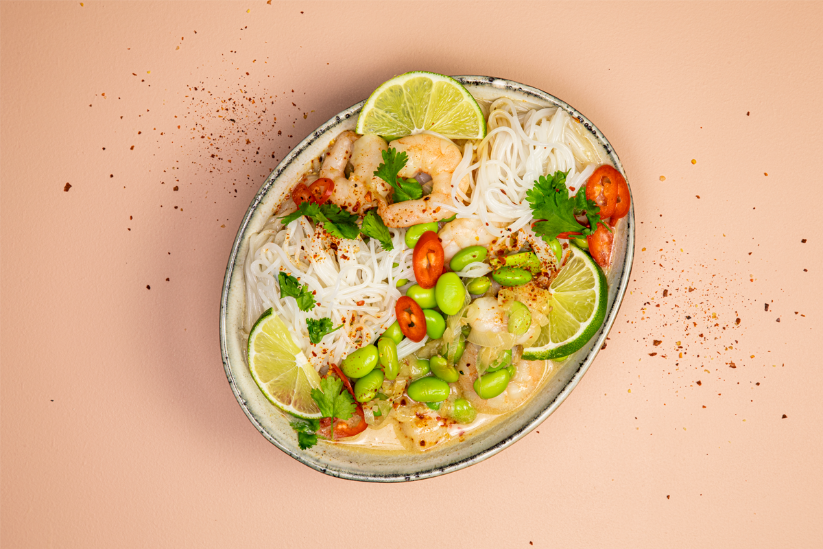 Shrimp and rice noodles - Lifesum