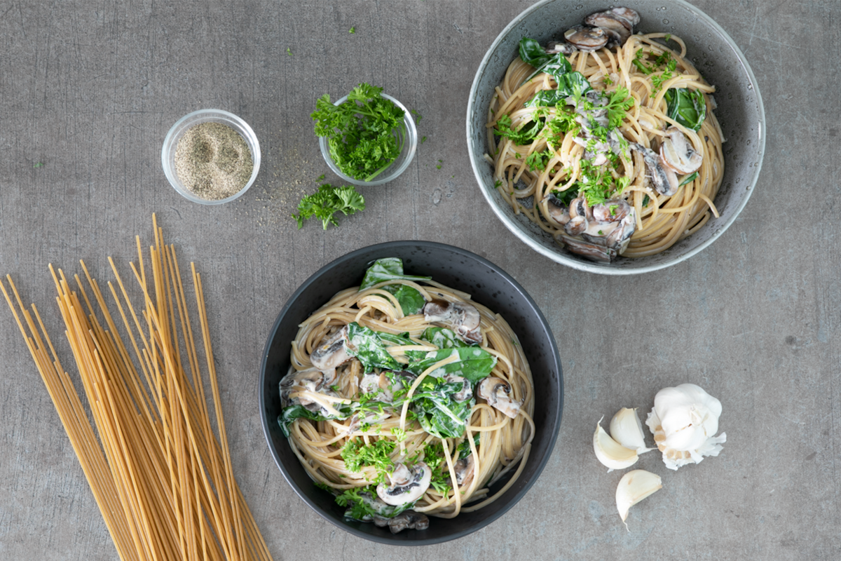 Creamy mushroom pasta<!-- --> - Lifesum