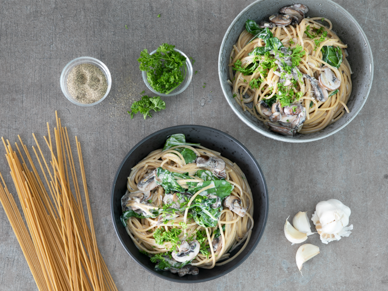 Creamy mushroom pasta - Lifesum