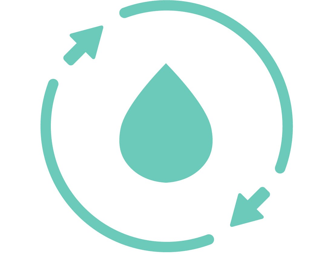 Water droplet icon