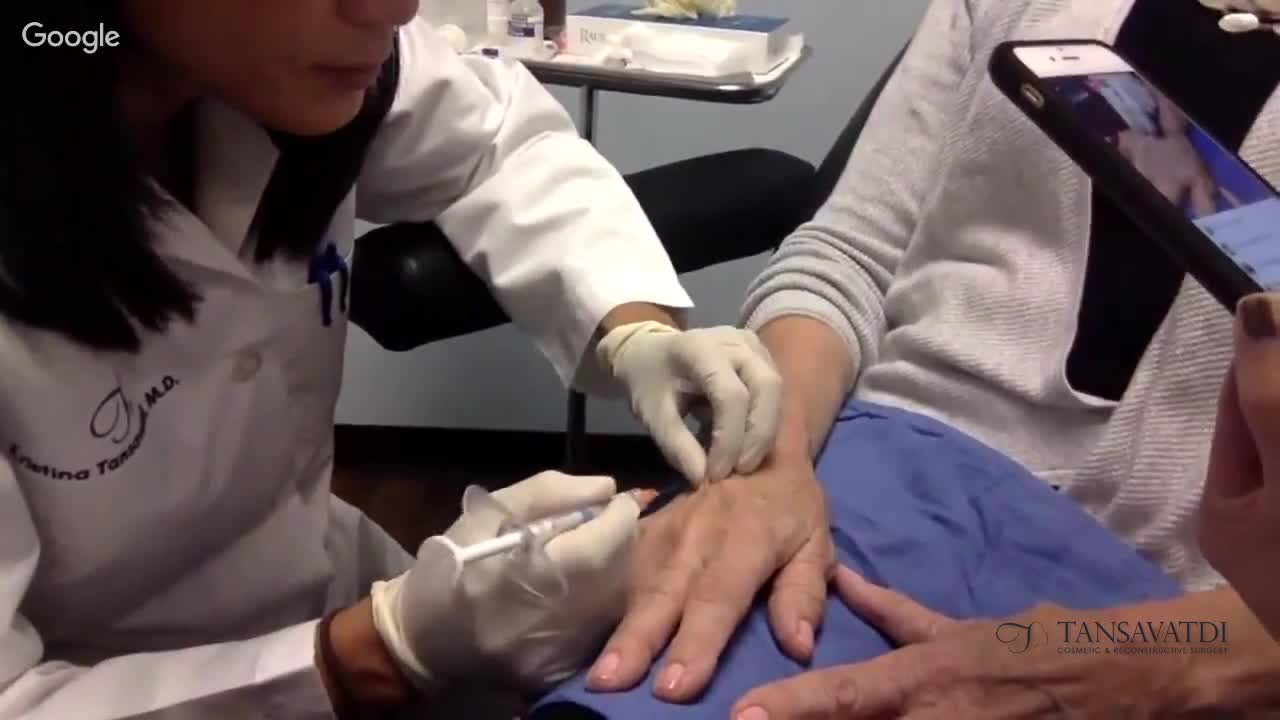 Patient Receiving an Injection