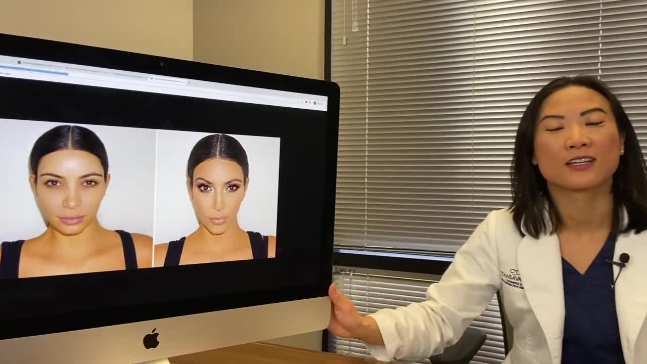 Dr. Tansavatdi Showing a Slide Show