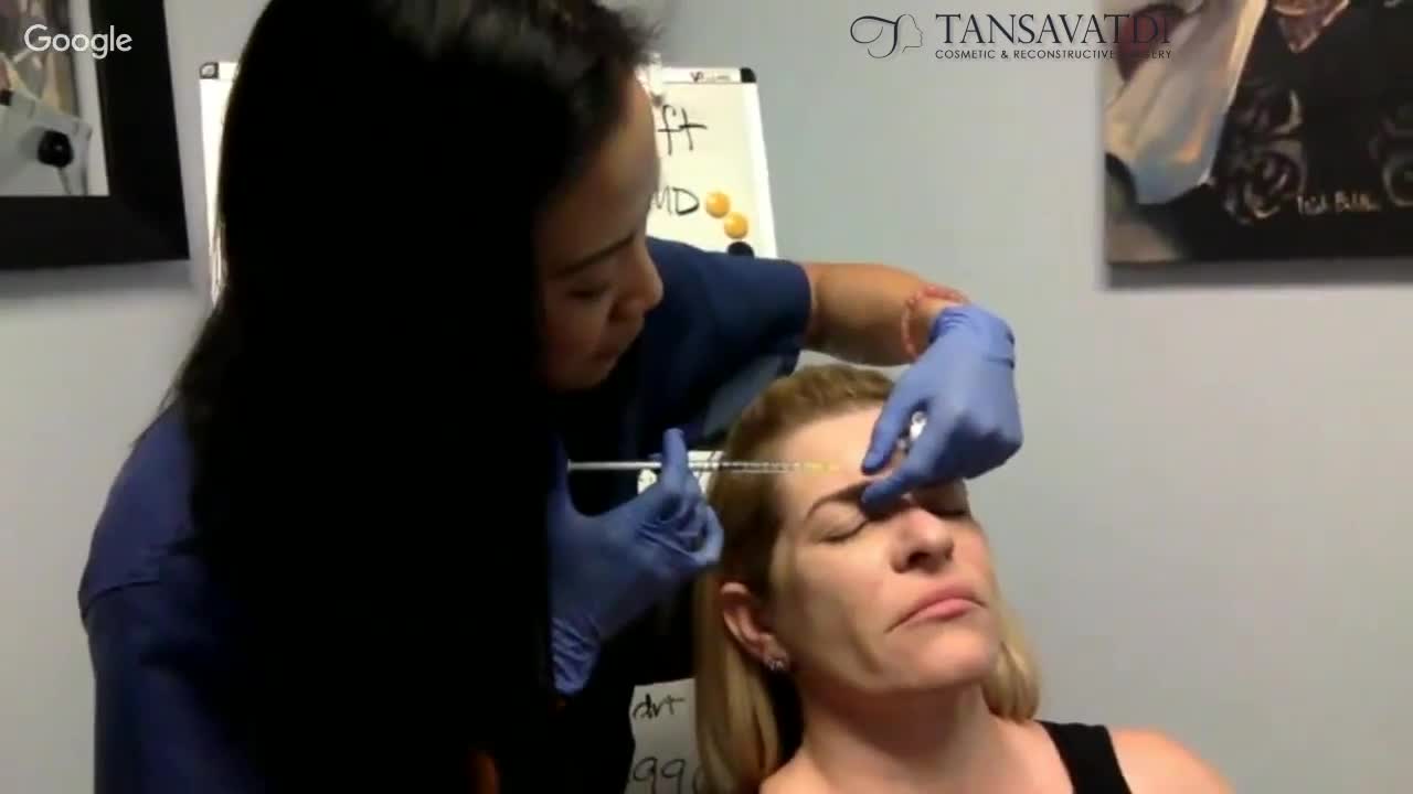Woman Receiving Injections