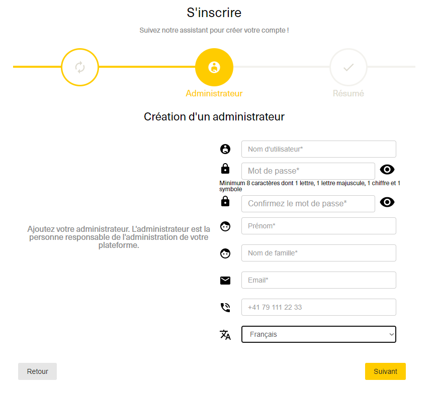Inscription à bMoves
