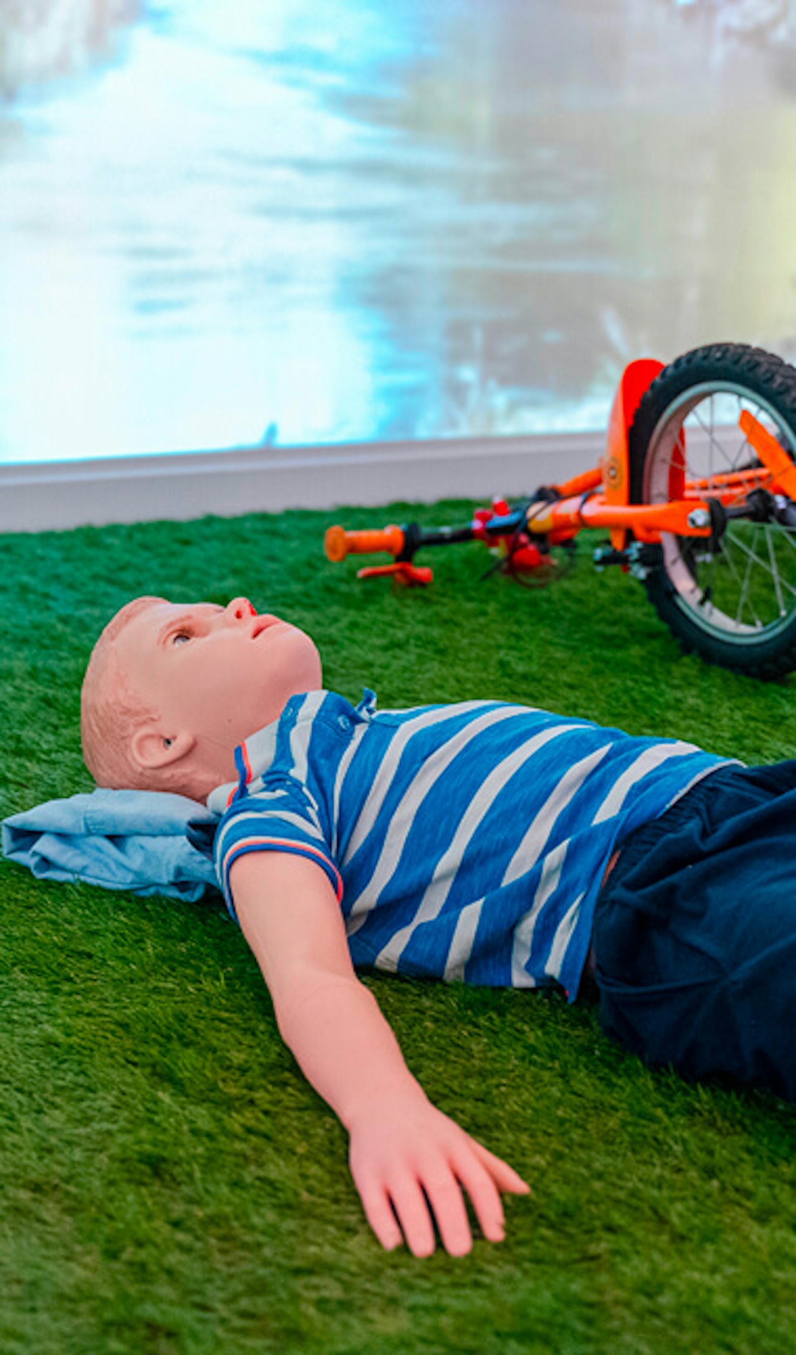 manichino bambino per simulazione medica