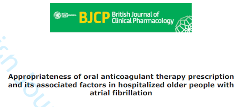 Published new article on the use of DrSim on British Journal of Clinical Pharmacology