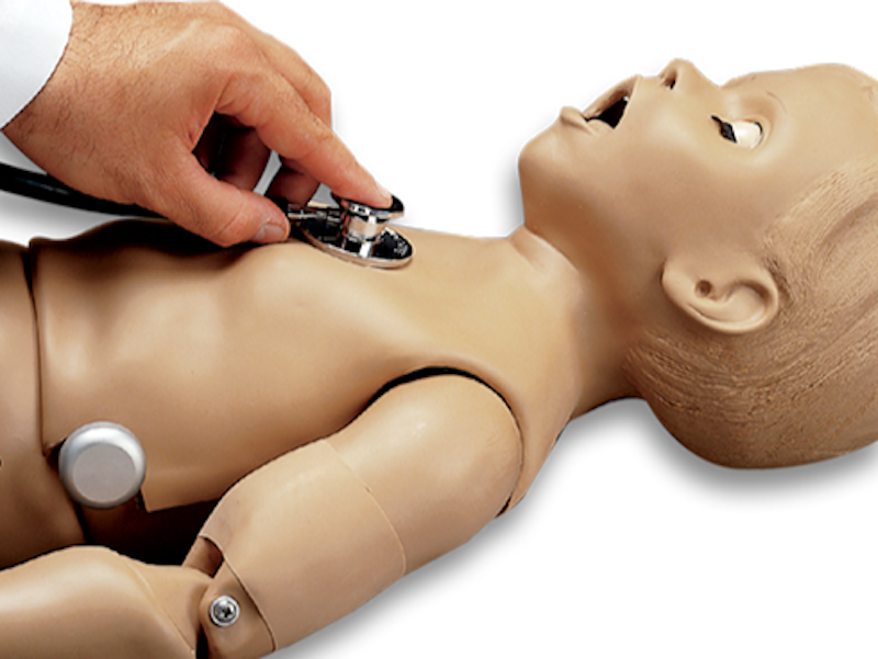 Trainer per l’Auscultazione dei Suoni Cardiaci e Polmonari nel Bambino