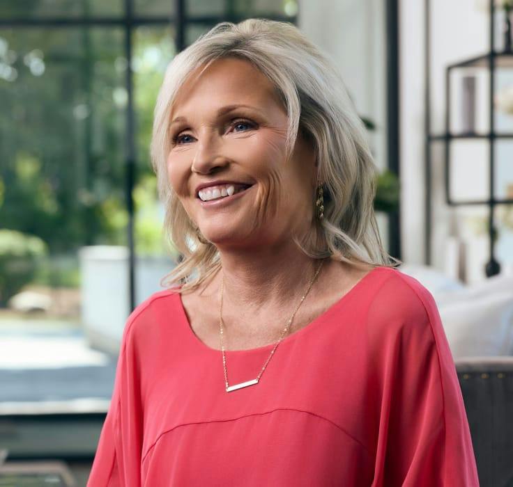 mature women smiling