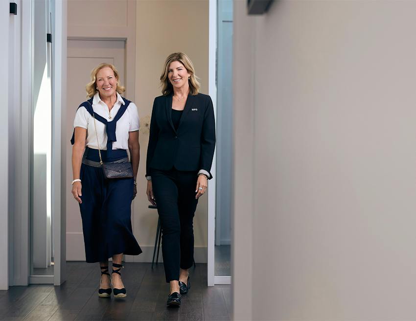 women walking