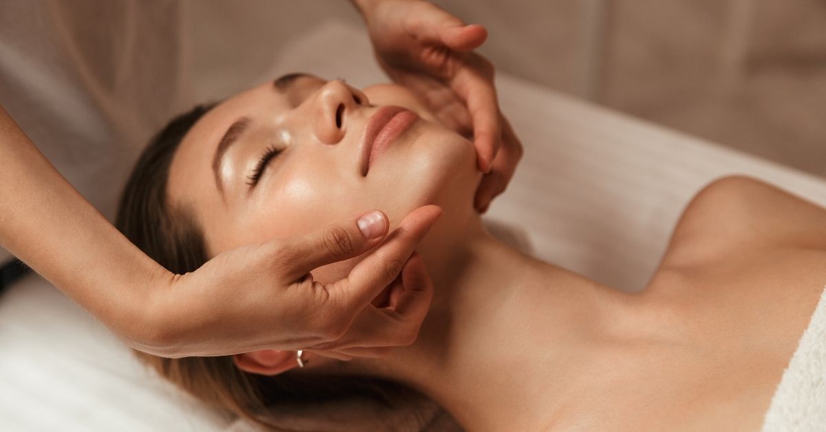woman getting treatment