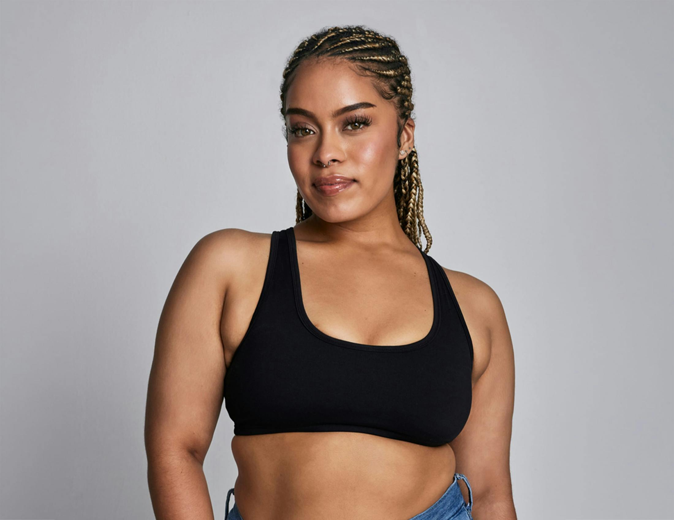 Woman posing