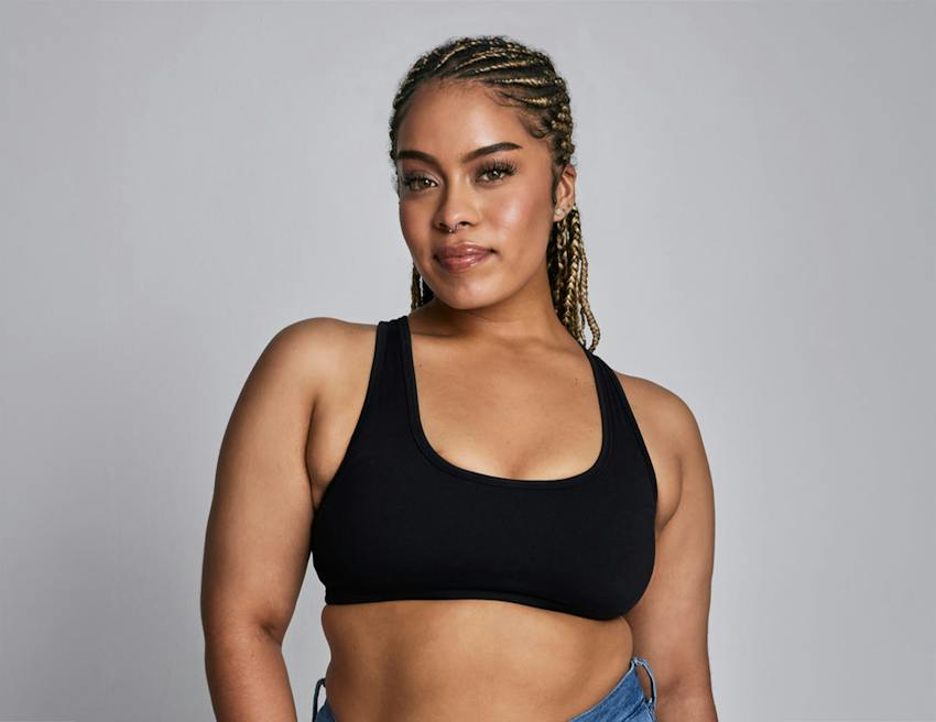Woman posing