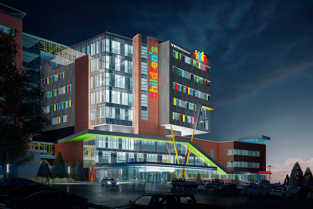 Wvuh Ruby Hospital Heart And Vascular Institute Expansion Mosites Construction Development Company