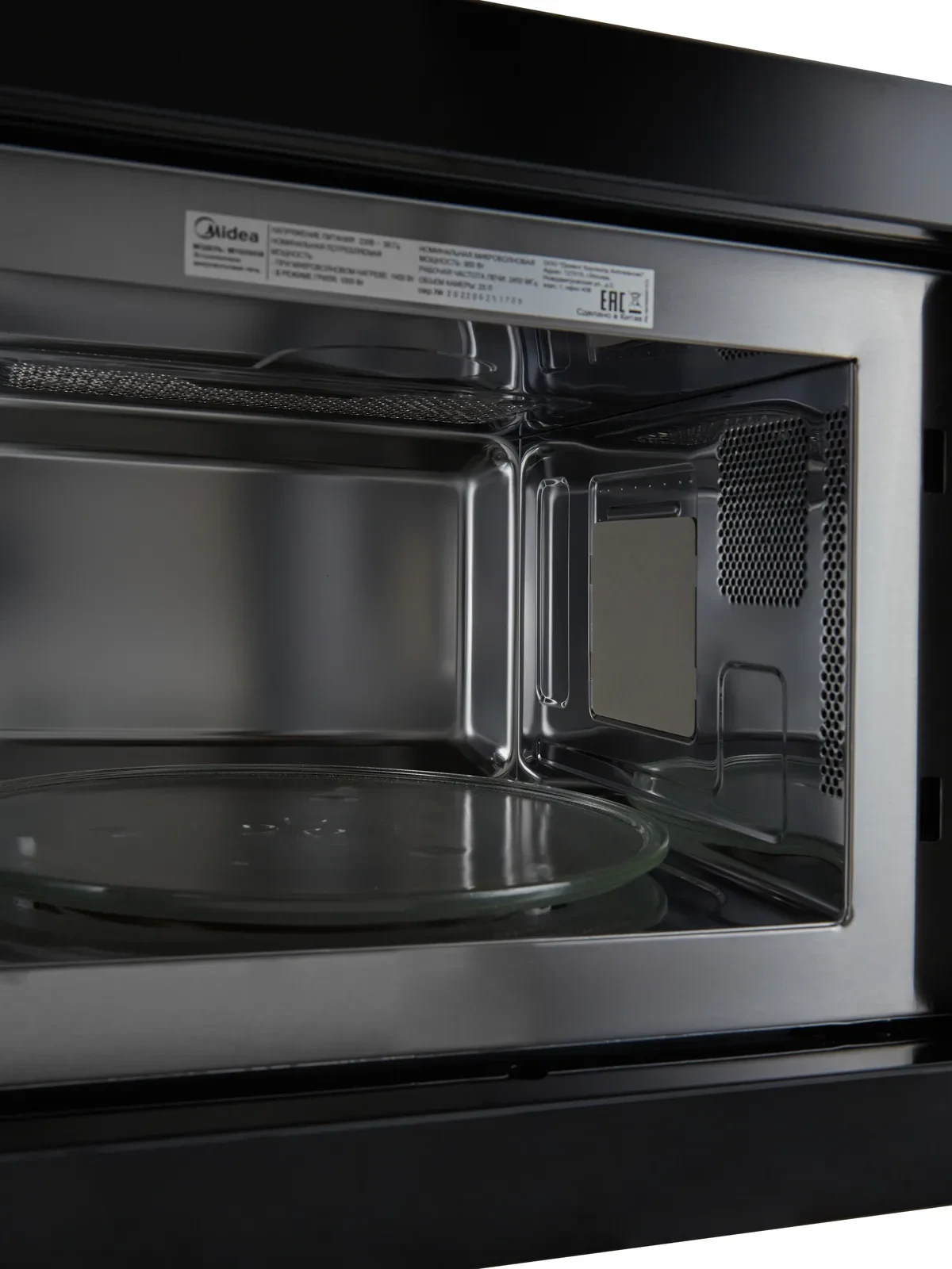 Встраиваемая микроволновая печь Midea MI10250GB, фото 6