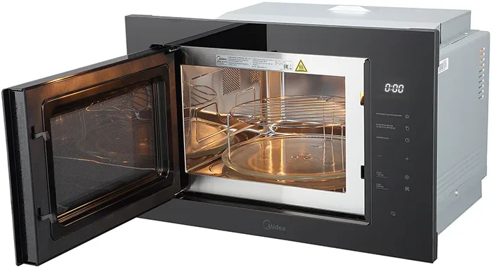 Встраиваемая микроволновая печь Midea MI10257GB, фото 4