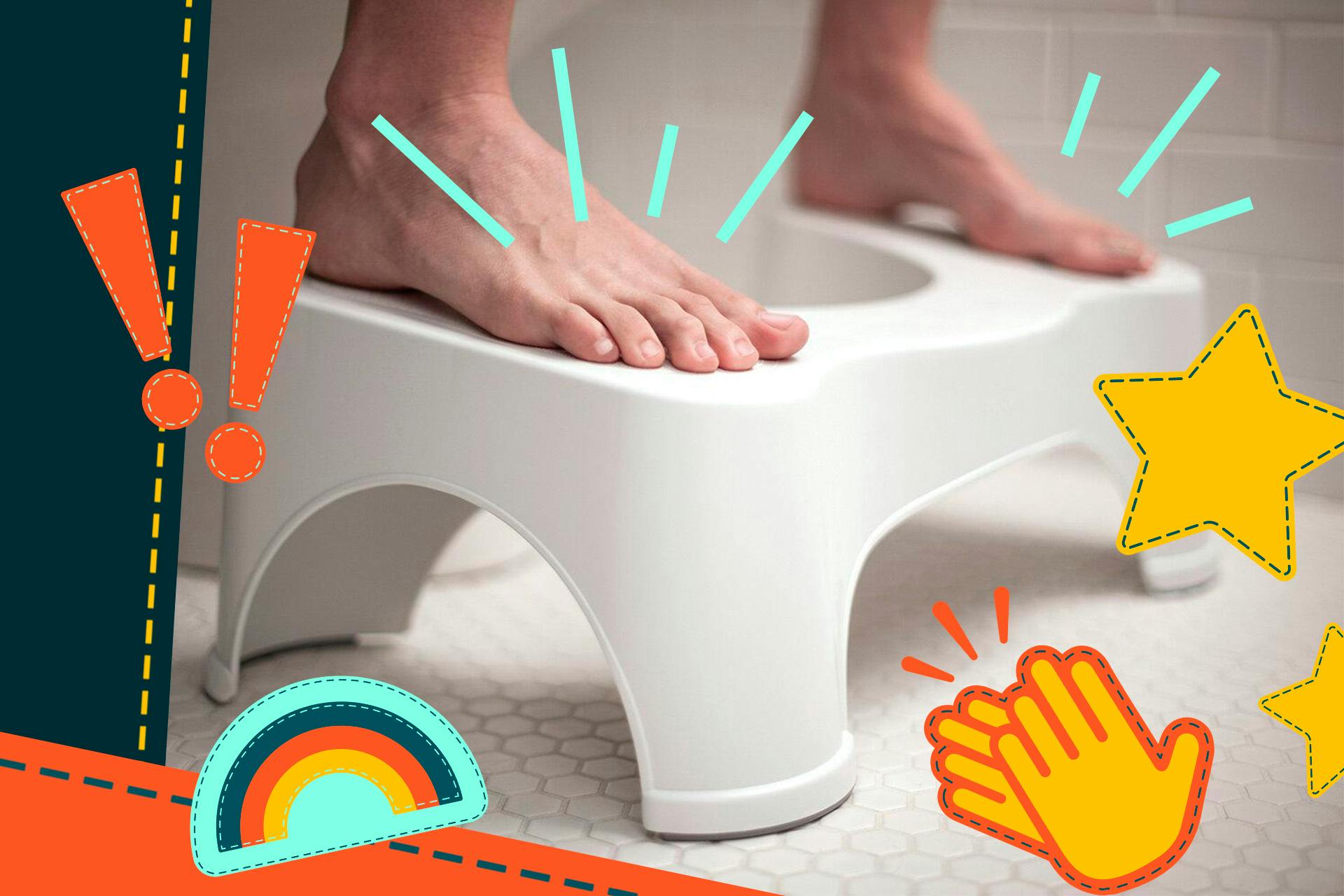 Squatty Potty hjälper till att göra toaletten mer ergonomisk 