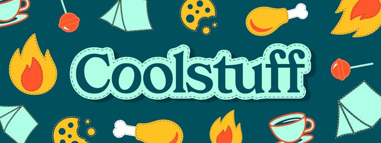 Coolstuff friluft och camping, tält, mat, öppen eld och kakor