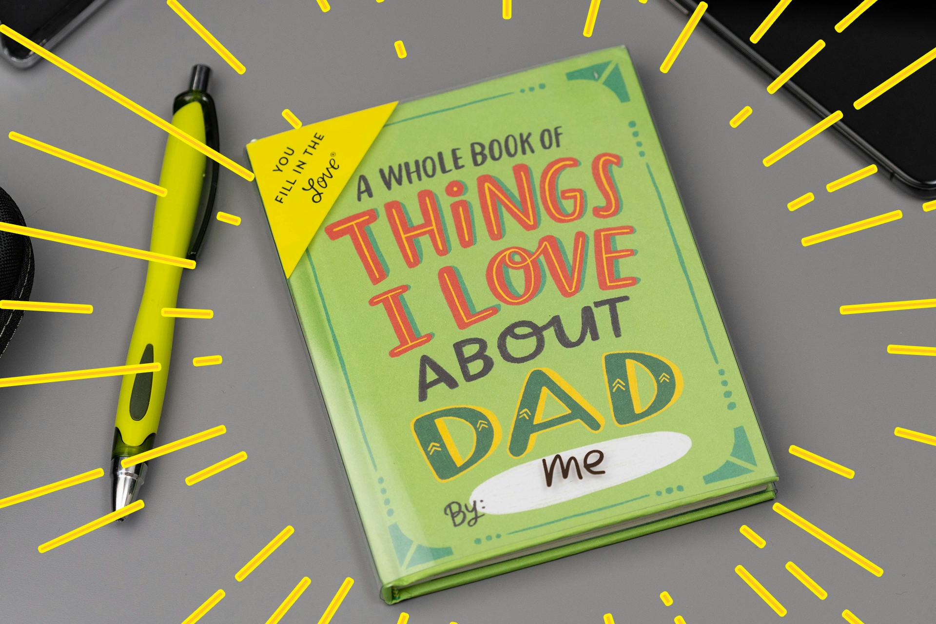 Things I Love About Dad-bok