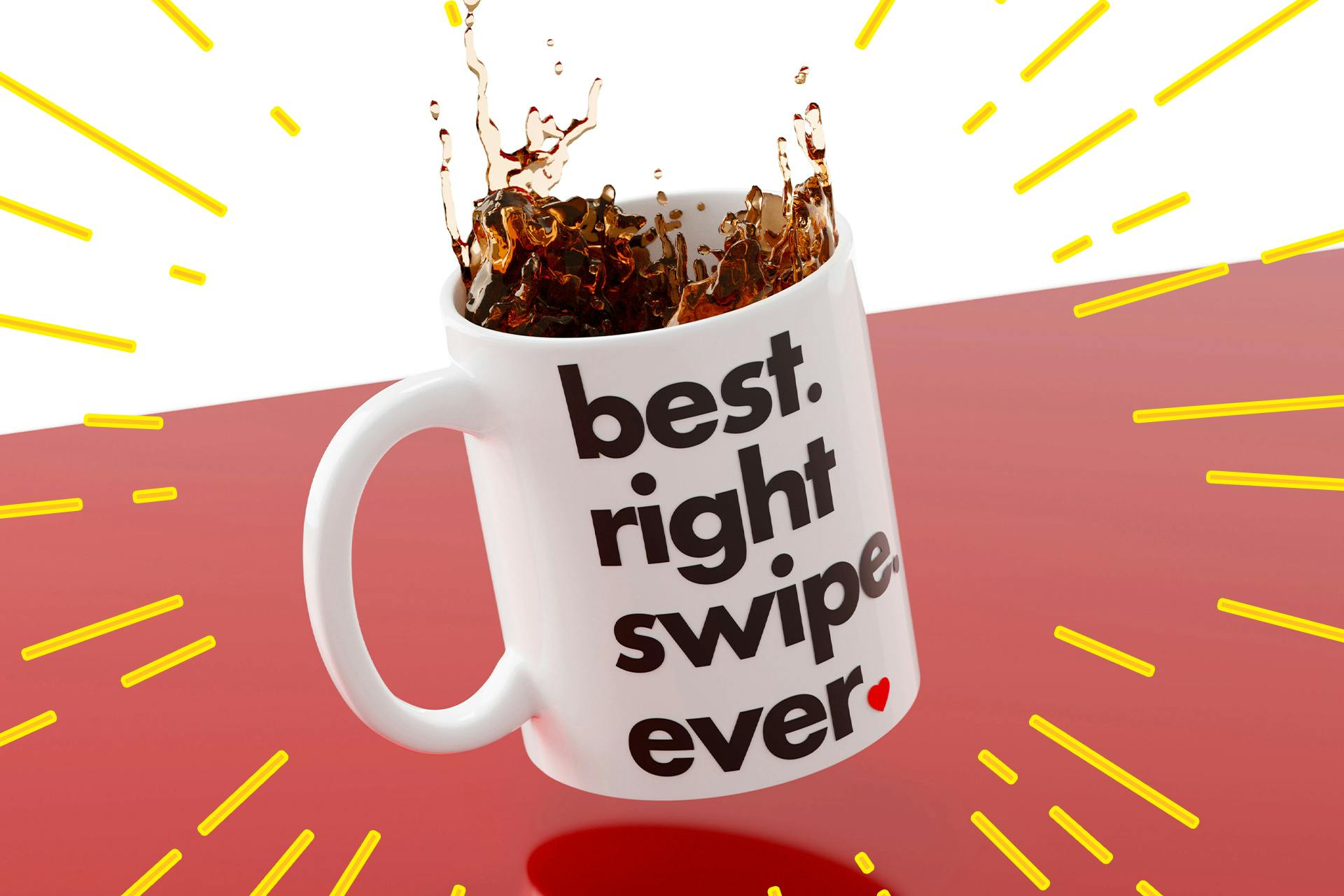 best right swipe ever tasse